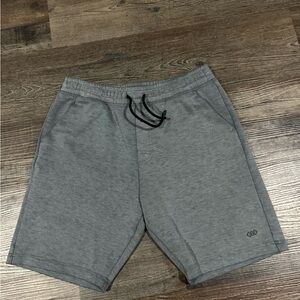 Men's Athletic Drawstring Shorts in Gray
